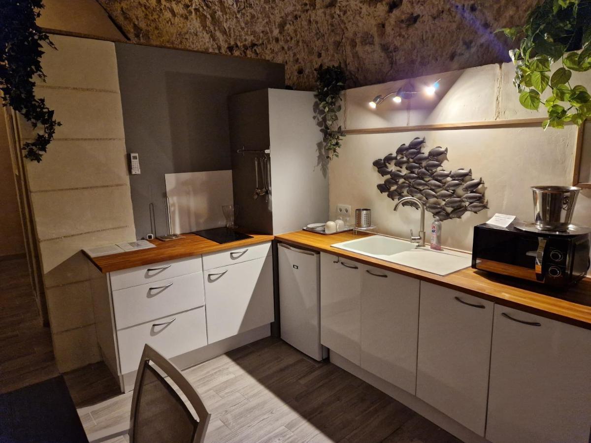 אמבואה Chambres D'Hotes Troglodytes Le Clos De L'Hermitage מראה חיצוני תמונה