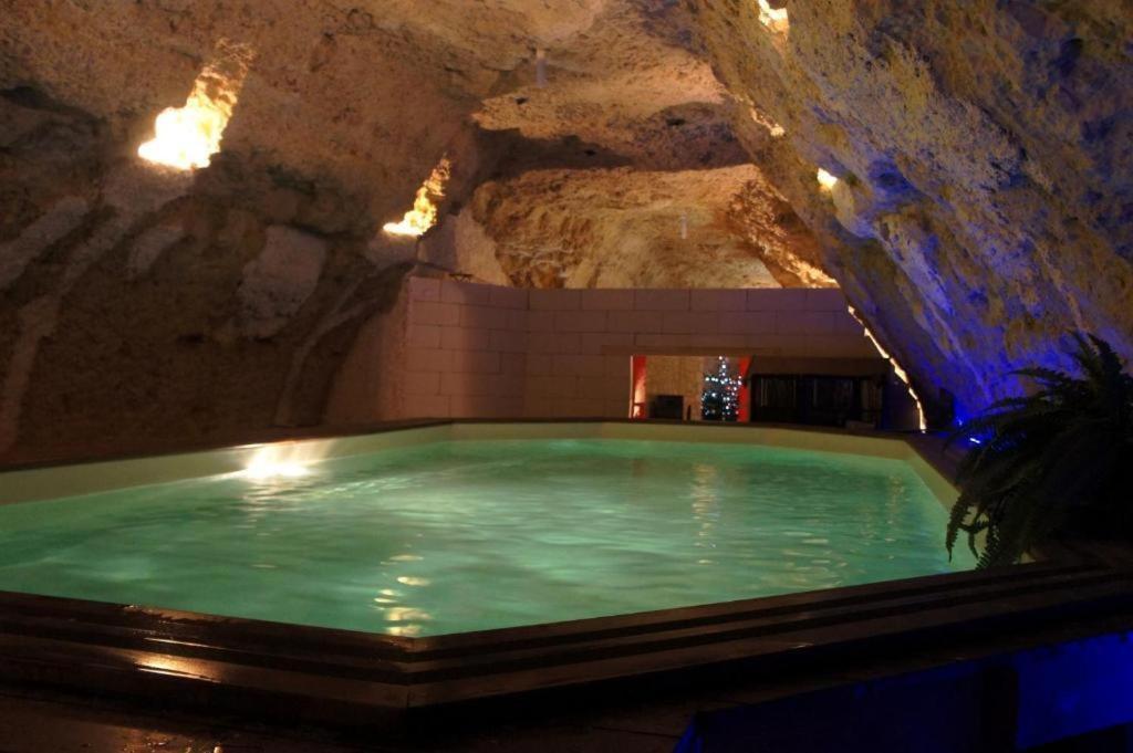 אמבואה Chambres D'Hotes Troglodytes Le Clos De L'Hermitage חדר תמונה