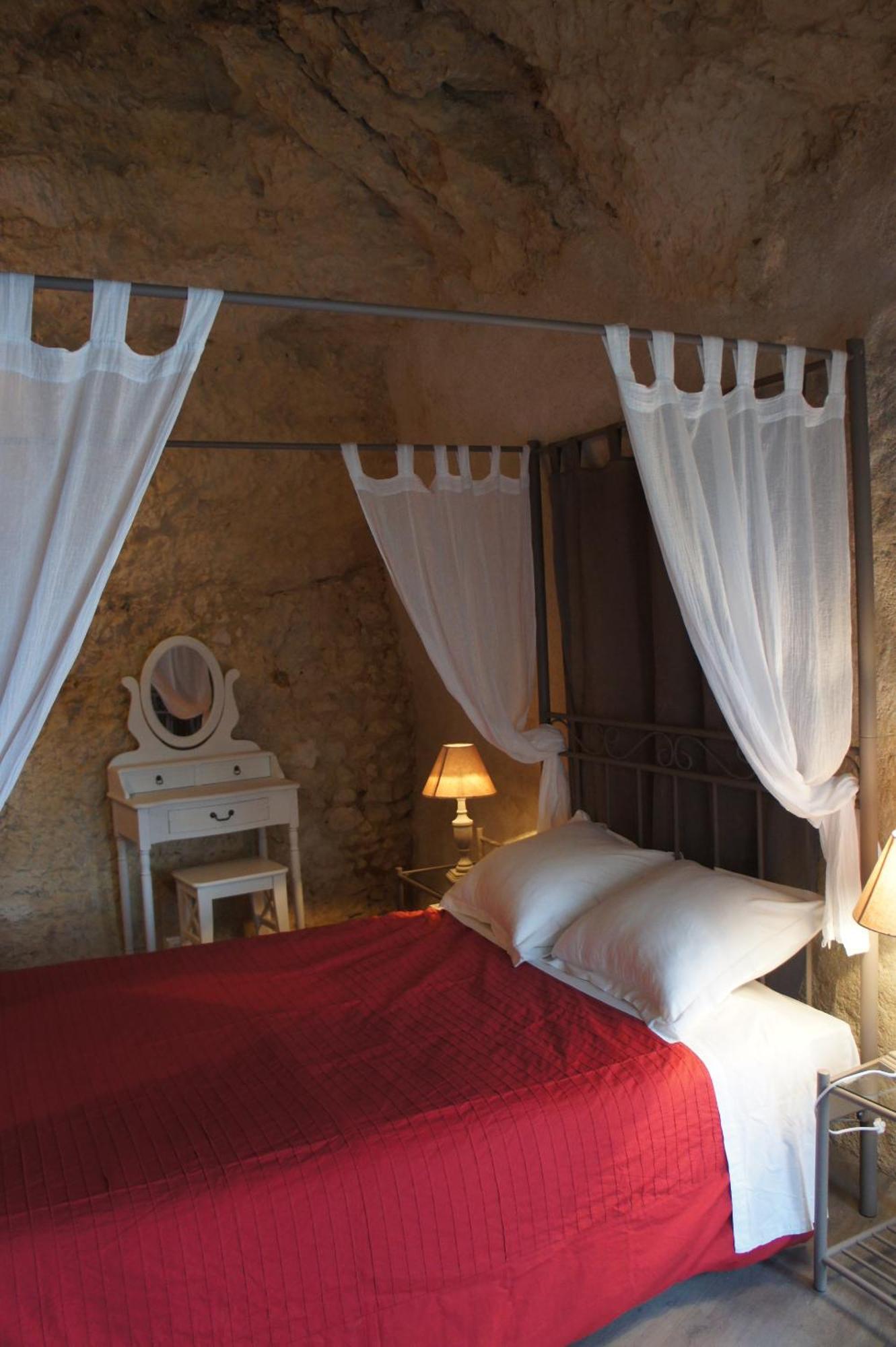 אמבואה Chambres D'Hotes Troglodytes Le Clos De L'Hermitage חדר תמונה